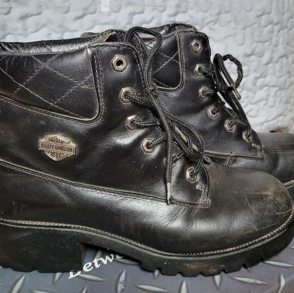 Women's Harley Davidson boots - Picture 1 of 3